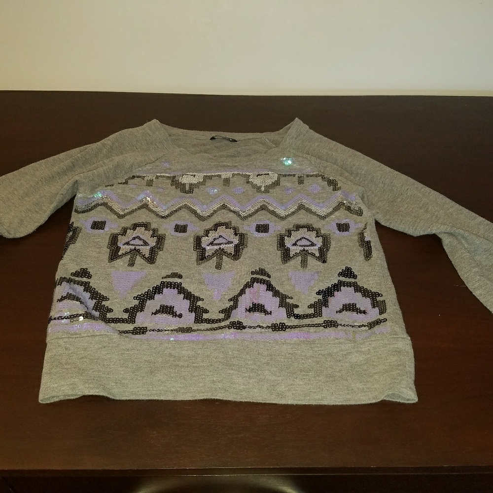 Wallflower Aztec Print Shirt